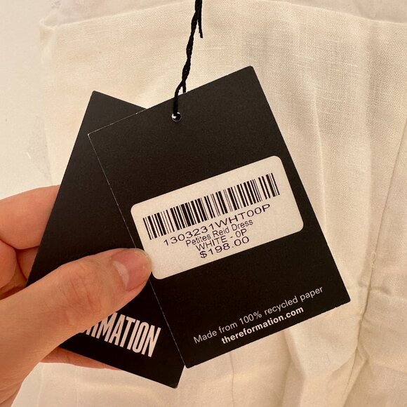 Reformation Reid Dress Size XS NWT - Picture 4 of 4